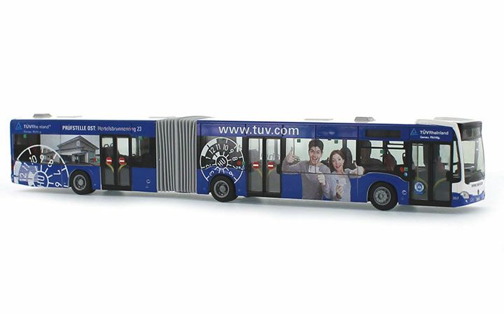 RIETZE AUTOMODELLE/リーツェ 68815 Mercedes-Benz Citaro G 11 TUV Rheinland