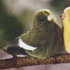 ケーセン Koesen ぬいぐるみ カナリア 緑