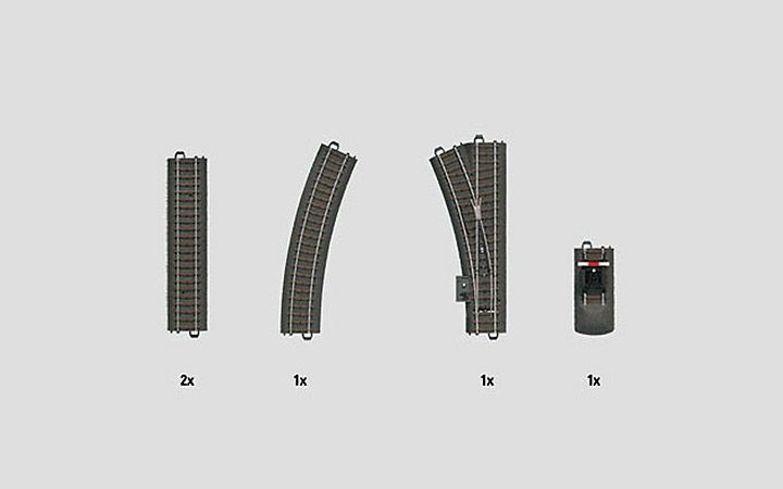 maerklin/メルクリン 24900 Cトラック拡張セット C1