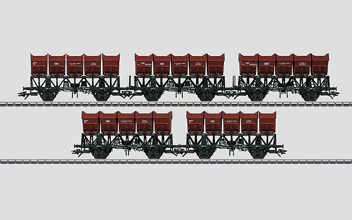 maerklin/メルクリン 46353 ダンプ貨車5両セット DB F-z 120 Ommi 51