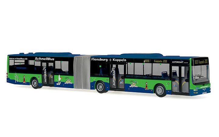 RIETZE AUTOMODELLE/リーツェ 67278 MAN Lion's City G Schnellbus Flensburg - Kappeln Autokraft