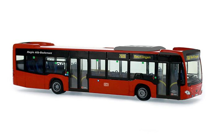 RIETZE AUTOMODELLE/リーツェ 69407 Mercedes-Benz Citaro 12 DB ZugBus Regionalverkehr Alb-Bodensee Ulm