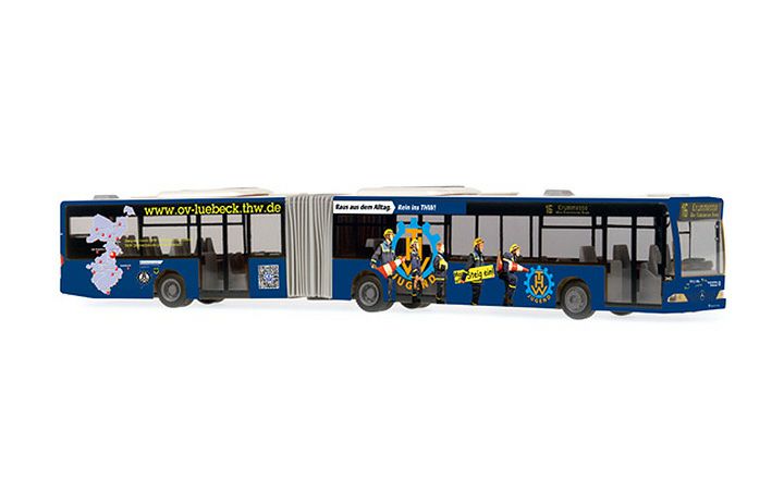 RIETZE AUTOMODELLE/リーツェ 67048 Mercedes-Benz Citaro G THW Lubeck