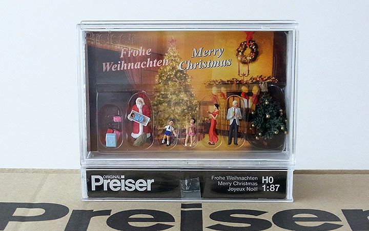 Preiser/プライザー 10652 HO 1/87 メリークリスマス！