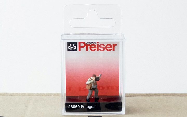 Preiser/プライザー 28069 HO 1/87 カメラマン