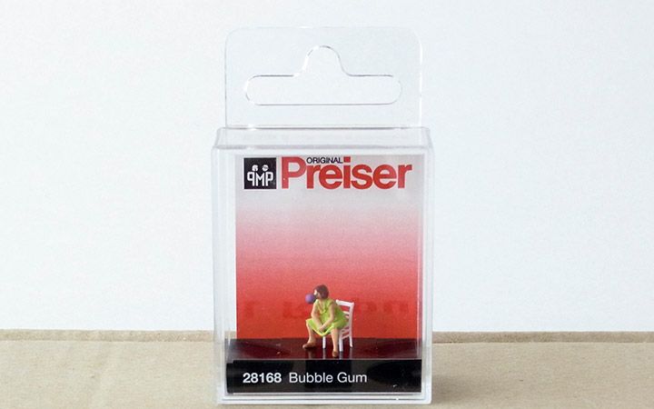 Preiser/プライザー 28168 HO 1/87 風船ガム