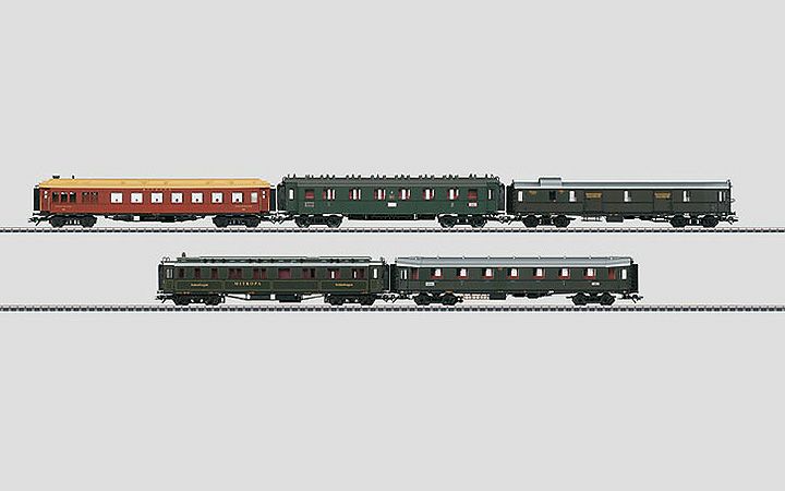 maerklin/メルクリン 42767 急行客車5両セット DRG