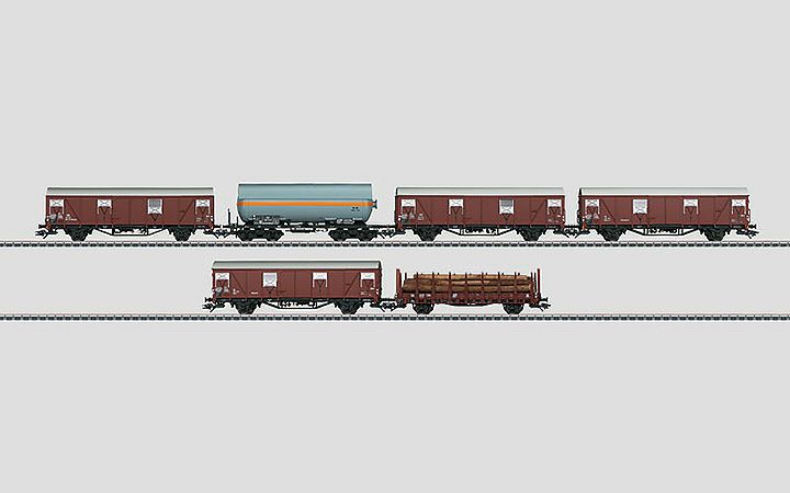 maerklin/メルクリン 47321 貨車6両セット DB