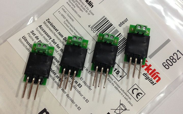 maerklin/メルクリン 60821 M83デコーダー モーター制御用アクセサリーセット