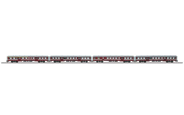 maerklin/メルクリン 43543 通勤客車4両セット SNCB/NMBS Serie M2