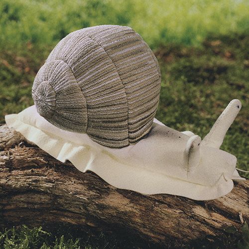 ケーセン Koesen ぬいぐるみ リンゴマイマイ（かたつむり）