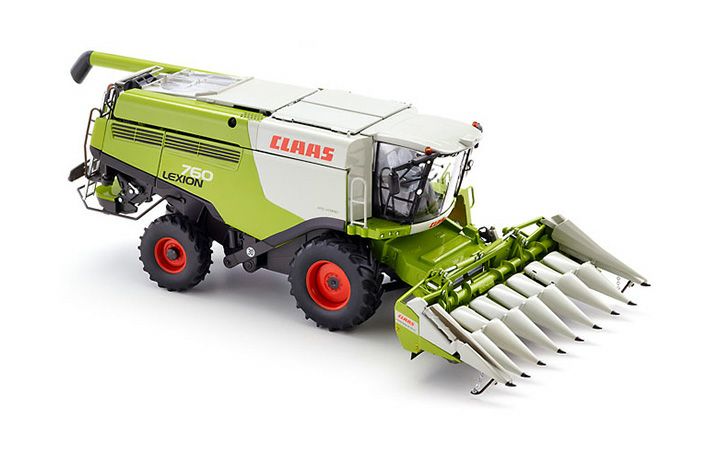 ヴィーキング Wiking 077340 1/32 Claas Lexion 760 combine with Conspeed corn header