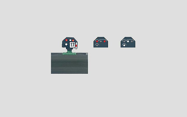 maerklin/メルクリン 76471 色灯式ヤード信号機(マスト無) mfx