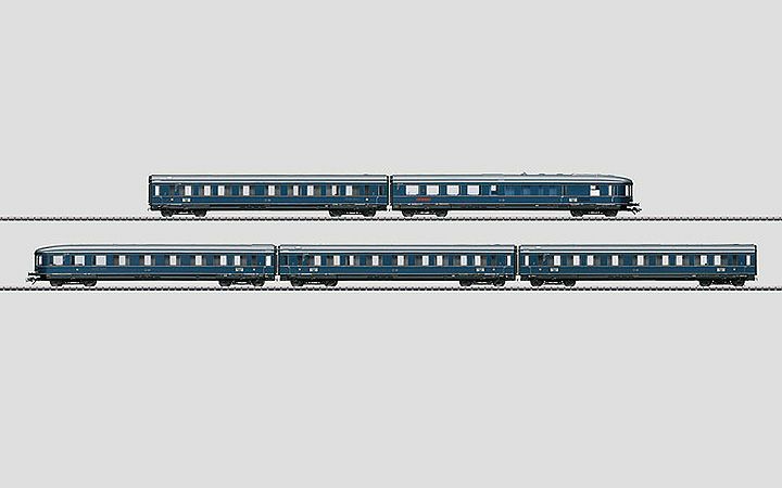 maerklin/メルクリン 42615 客車5両セット DB