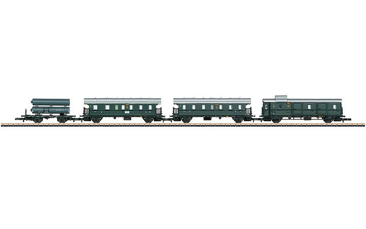 maerklin/メルクリン 87508 客車 荷物車 タンク貨車4両セット DRG Zゲージ