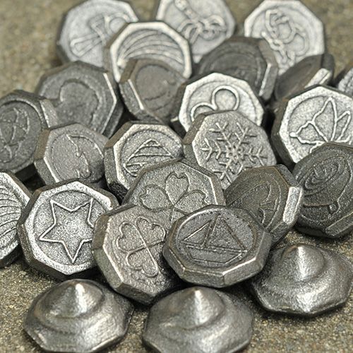 日三鋳造所 ベーゴマ 新角六（しんかくろく）ぬり絵シリーズ