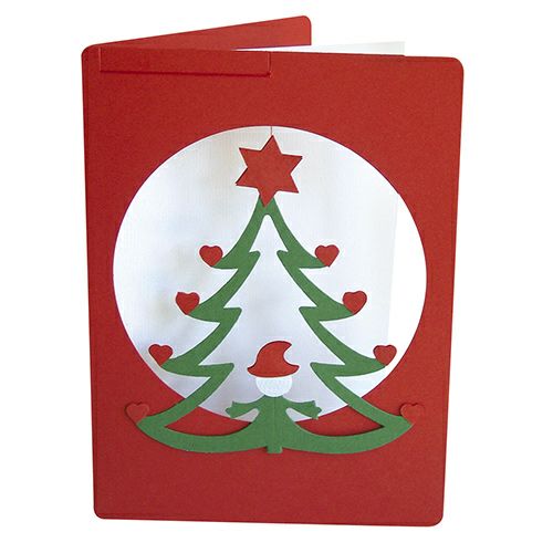 【xmas限定販売】 リビングリー カードモビール クリスマスツリー
