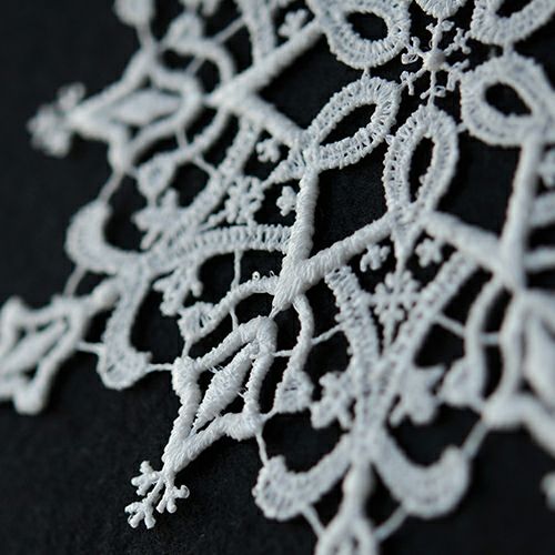 【xmas限定販売】 フェンスターレース フラワー