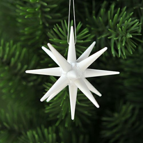 【xmas限定販売】《クリスマスオーナメント》 アルビンプライスラー Albin Preissler 白い星・小