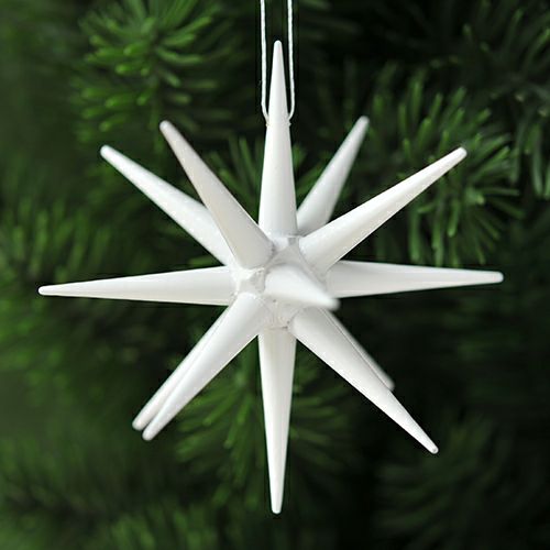 【xmas限定販売】《クリスマスオーナメント》 アルビンプライスラー Albin Preissler 白い星・大