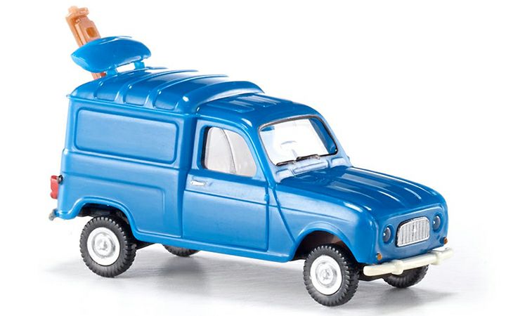 ヴィーキング Wiking 022502 ルノー R4 box van w. ladder blue