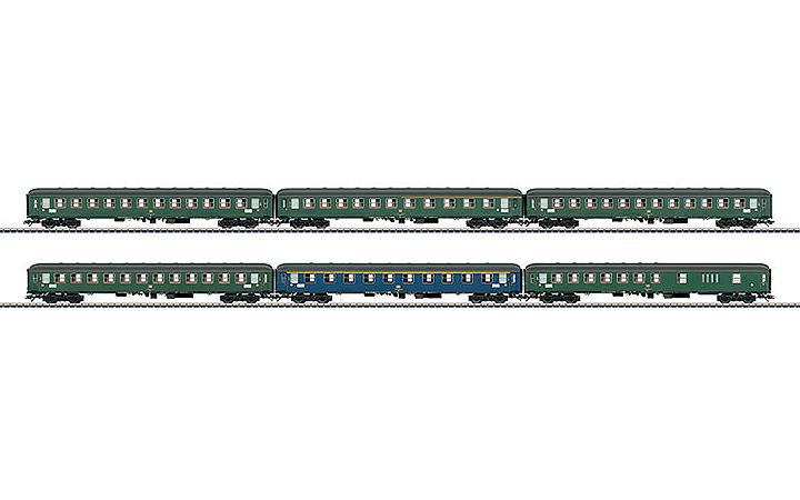 maerklin/メルクリン 42912 急行客車6両セット DB  Bum 234 ABum 225 BDums 273 Aum 203