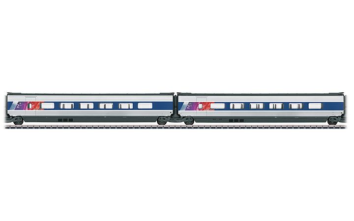 maerklin/メルクリン 43436 特急 TGV 客車2両セット2