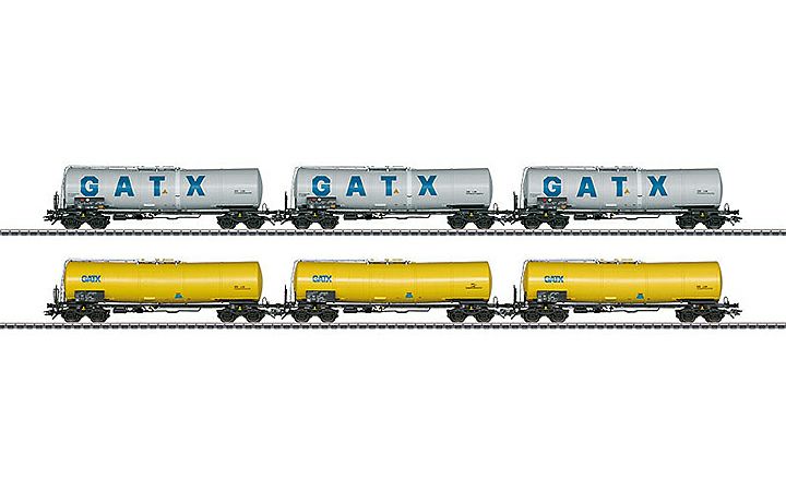 maerklin/メルクリン 46544 タンク貨車6両セット GATX Bauart Zans