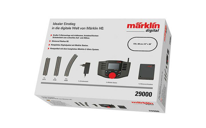 maerklin/メルクリン 29000 HOデジタルスターター コントローラー+トラックセット