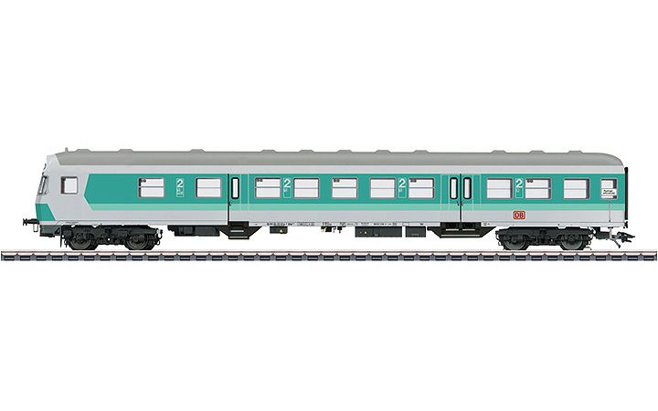 maerklin/メルクリン 43834 制御室付通勤客車 DBAG Silberling design in Mint