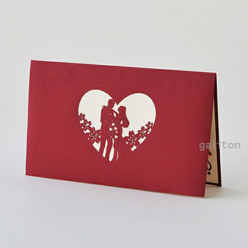 飛び出すカード 桜の木の下で