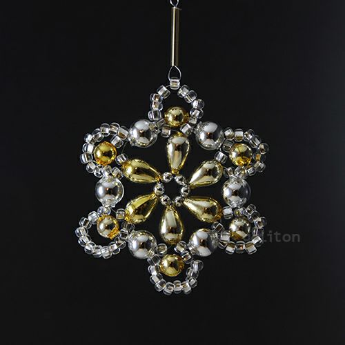 【xmas限定販売】 グラスビーズオーナメント 652221