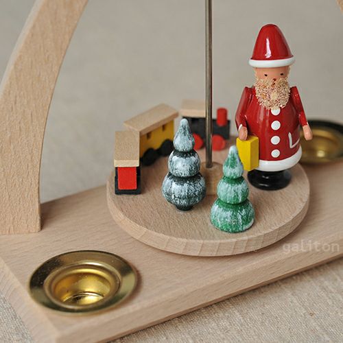 【xmas限定販売】 クリスマスピラミッド サンタ 085550W