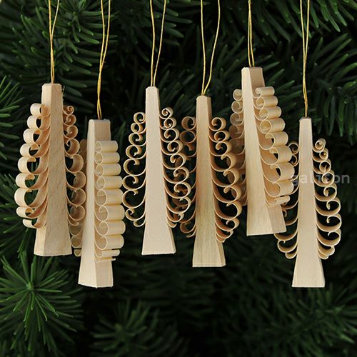 【xmas限定販売】《クリスマスオーナメント》 シュパンバウム6個セット