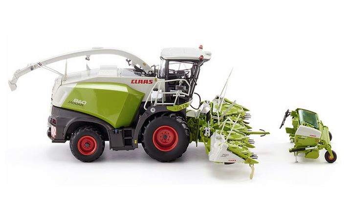 ヴィーキング Wiking 077812 Claas Jaguar 860 forage harv. with Orbis 750/pick-up 300