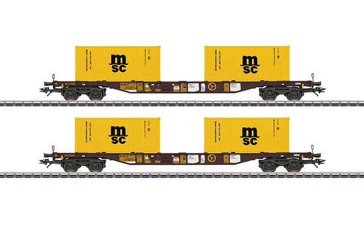 maerklin/メルクリン 47095 コンテナ貨車2両セット Sgns