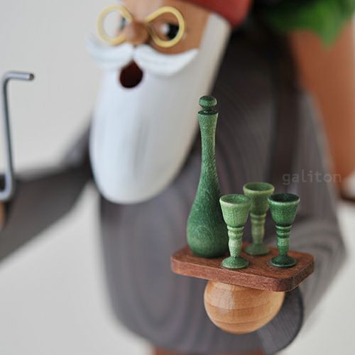 煙出し人形 KWOワイン売り 21027