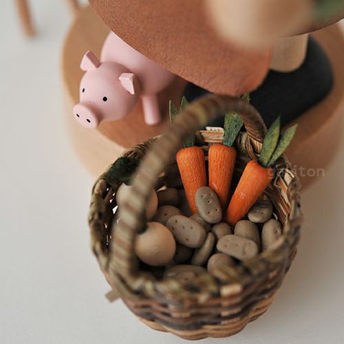 煙出し人形 KWO太っちょ農家 21684