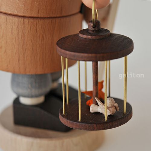 煙出し人形 DF小鳥売り 14611461