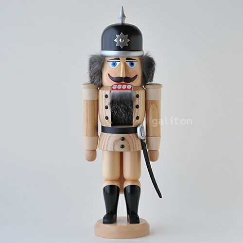 くるみ割り人形 ザイフェナーフォルクスクンスト Seiffener Volkskunst 兵士 ナチュラル 112058