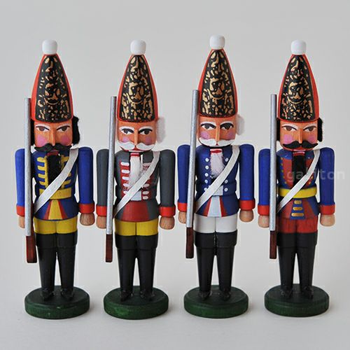 ヴァルターヴェルナー Walter Werner ミニくるみ割り プロイセンの擲弾（てきだん）兵 0740841