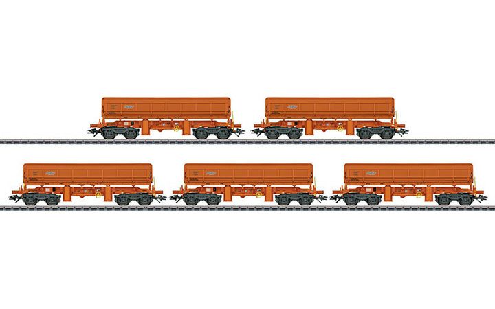 maerklin/メルクリン 48457 サイドダンプ貨車5両セット RTS Eamos