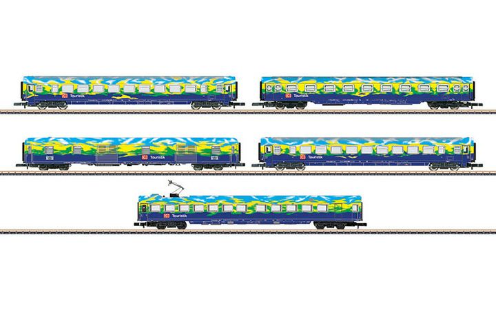 maerklin/メルクリン 87303 客車5両セット2 DBAG Touristikzug Zゲージ