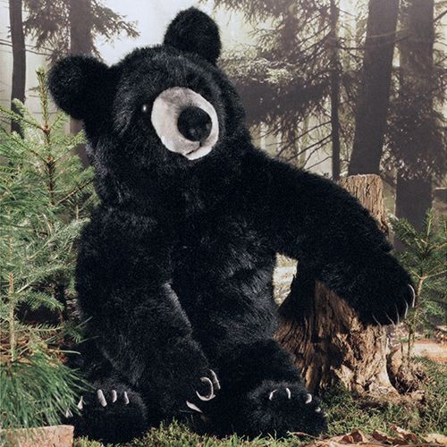 ケーセン Koesen ぬいぐるみ ソフトブラックベア 特大