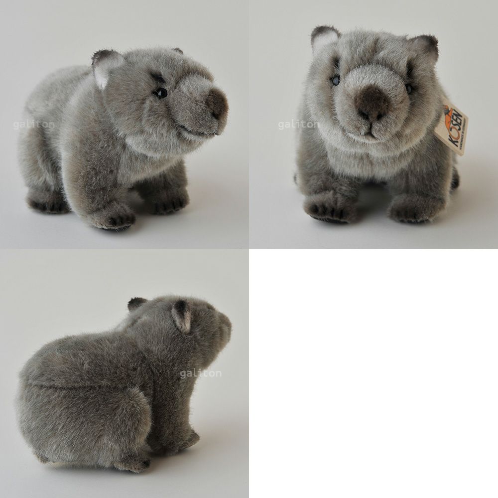 ケーセン Koesen ぬいぐるみ ウォンバットの子