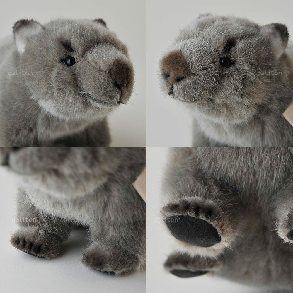 ケーセン Koesen ぬいぐるみ ウォンバットの子