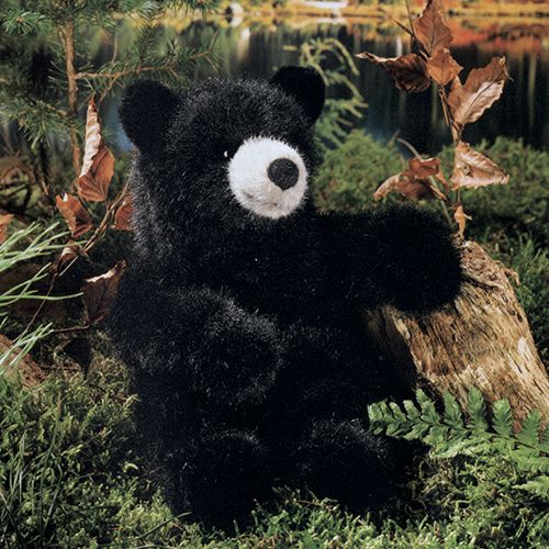 ケーセン Koesen ぬいぐるみ ソフトブラックベア ミニ