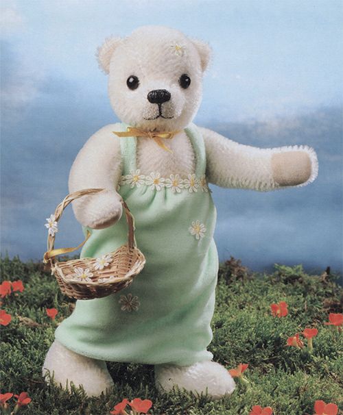 ケーセン Koesen ぬいぐるみ 限定版フラワーベア ANUSCHKA