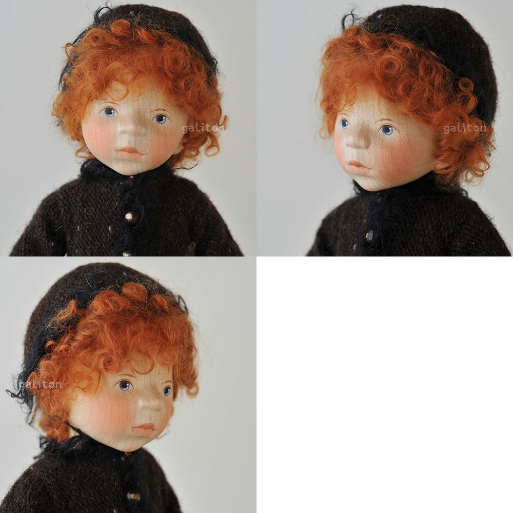 Elisabeth Pongratz ポングラッツ人形 オールウッド H284 黒ワンピース