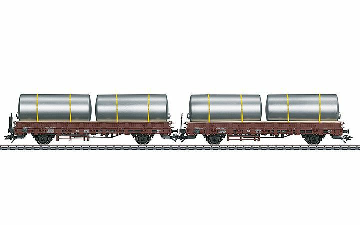 maerklin/メルクリン 46925 醸造タンク積載ステーク貨車2両セット DB kbs443